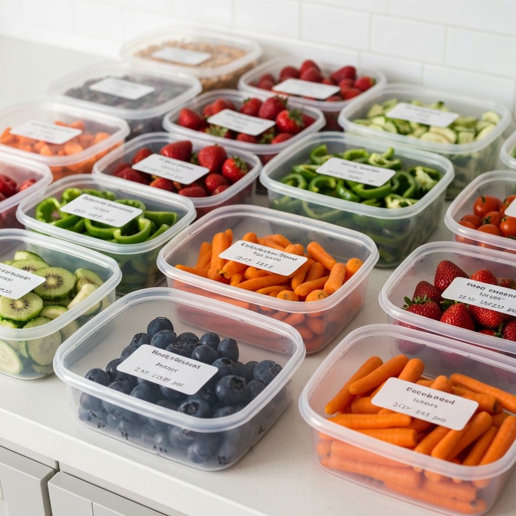 Tägliche Ernährungsstruktur